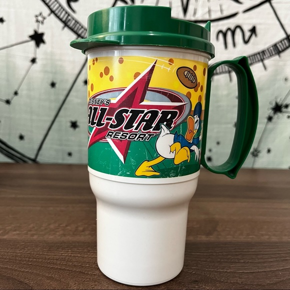 Disney Vintage 90s Mickey Mouse Travel Mug - Picture 3 of 8